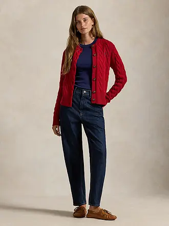 POLO RALPH LAUREN | Cardigan | dunkelrot